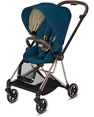 Cybex Seduta Comfort  per Passeggino Mios - Mountain Blue - Include Cappottina Passeggini Classici