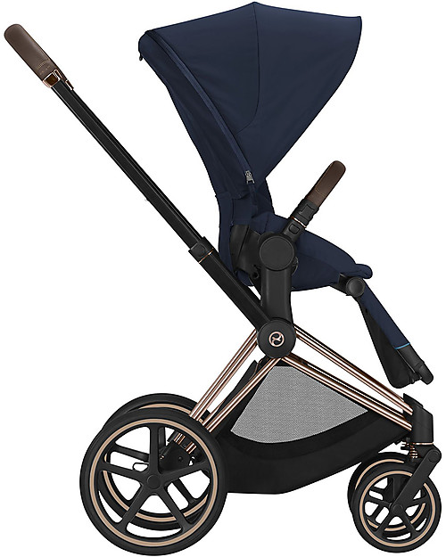 Cybex Seduta Comfort per Passeggino Priam - Nautical Blue - Include Cappottina Passeggini Classici