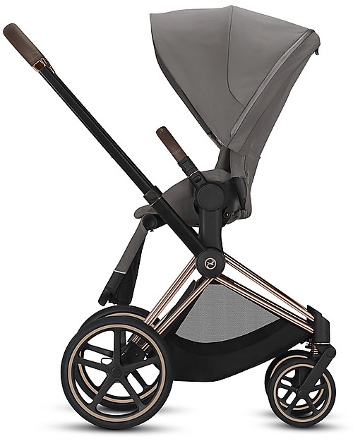 Cybex Seduta Comfort  per Passeggino Priam - Soho Grey - Include Cappottina Passeggini Classici