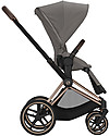 Cybex Seduta Comfort  per Passeggino Priam - Soho Grey - Include Cappottina Passeggini Classici