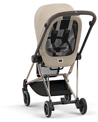 Cybex Seduta per Passeggino Mios - Cozy Beige - in Rete Traspirante Passeggini Classici