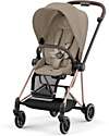 Cybex Seduta per Passeggino Mios - Cozy Beige - in Rete Traspirante Passeggini Classici
