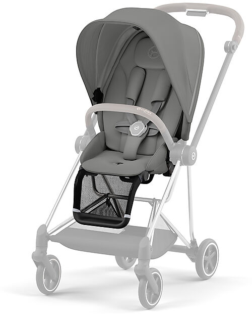 Cybex Seduta per Passeggino Mios - Mirage Grey - in Rete Traspirante Passeggini Classici