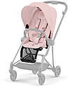 Cybex Seduta per Passeggino Mios - Peach Pink - in Rete Traspirante Passeggini Classici