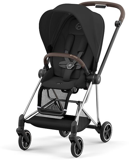 Cybex Seduta per Passeggino Mios - Sepia Black - in Rete Traspirante Passeggini Classici