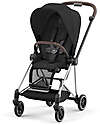 Cybex Seduta per Passeggino Mios - Sepia Black - in Rete Traspirante Passeggini Classici
