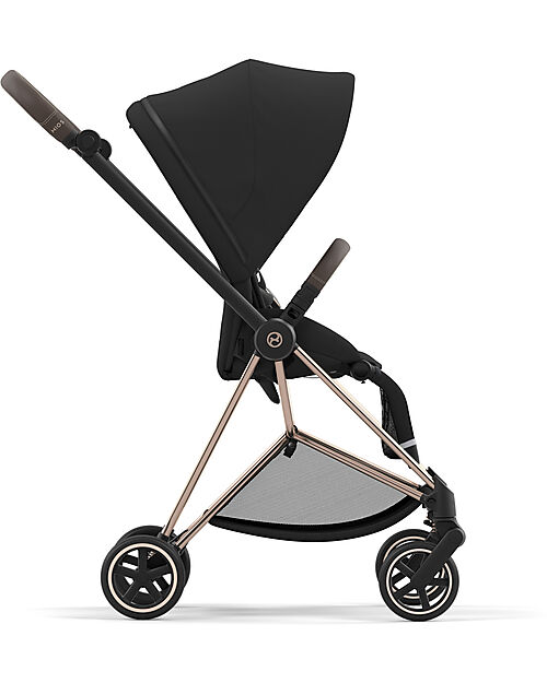 Cybex Seduta per Passeggino Mios - Sepia Black - in Rete Traspirante Passeggini Classici