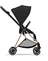 Cybex Seduta per Passeggino Mios - Sepia Black - in Rete Traspirante Passeggini Classici