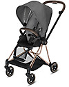 Cybex Seduta Plus  per Passeggino Mios - Manhattan Grey - Include Cappottina Passeggini Classici
