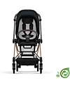 Cybex Seduta Plus per Passeggino Mios - Onyx Black - Include Cappottina - Collezione Conscious Tessuto Realizzato con 22 Bottoglie di Plastica Riciclate Passeggini Classici