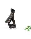 Cybex Seduta Plus per Passeggino Mios - Pearl Grey - Include Cappottina - Collezione Conscious Tessuto Realizzato con 22 Bottoglie di Plastica Riciclate Passeggini Classici