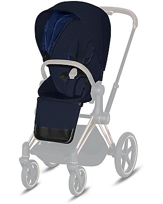 Cybex Seduta Plus per Passeggino Priam - Midnight Blue - Include Cappottina Passeggini Classici