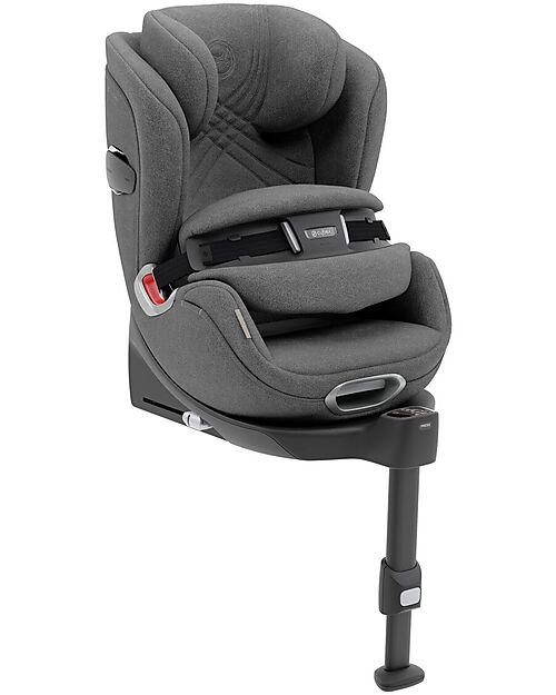 Cybex Seggiolino Auto Anoris T i-Size - Soho Grey/Mid Grey - da 15 Mesi a 6 Anni Seggiolini Auto Gruppo 1/2/3
