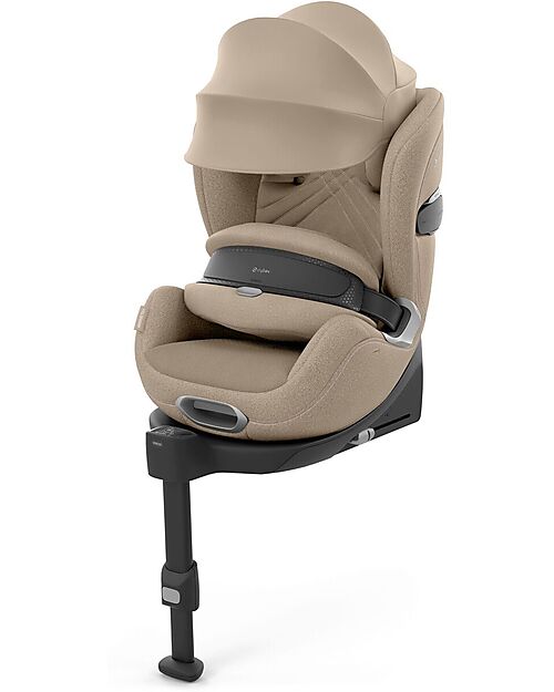 Cybex Seggiolino Auto Anoris T2 - i-Size Plus - Cozy Beige - dai 15 Mesi ai 7 Anni Seggiolini Auto Gruppo 1/2/3