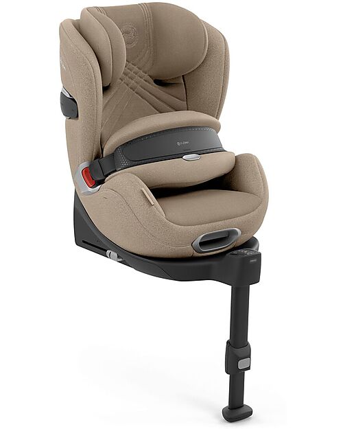 Cybex Seggiolino Auto Anoris T2 - i-Size Plus - Cozy Beige - dai 15 Mesi ai 7 Anni Seggiolini Auto Gruppo 1/2/3