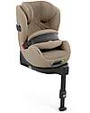 Cybex Seggiolino Auto Anoris T2 - i-Size Plus - Cozy Beige - dai 15 Mesi ai 7 Anni Seggiolini Auto Gruppo 1/2/3
