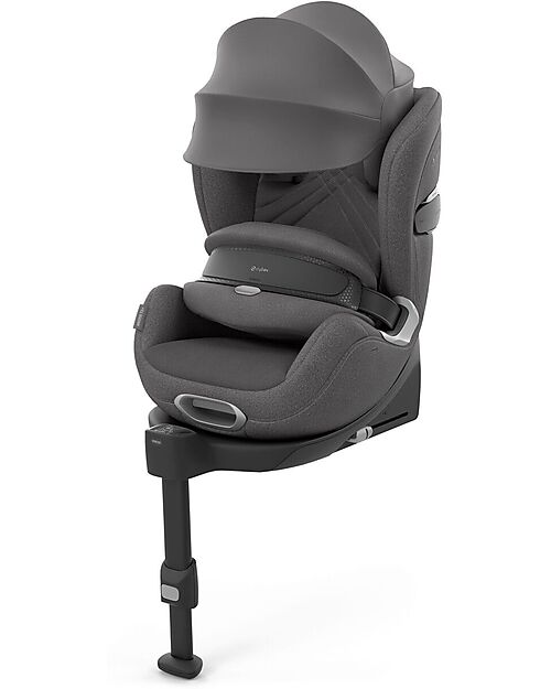 Cybex Seggiolino Auto Anoris T2 - i-Size Plus - Mirage Grey/Dark Grey - dai 15 Mesi ai 7 Anni Seggiolini Auto Gruppo 1/2/3