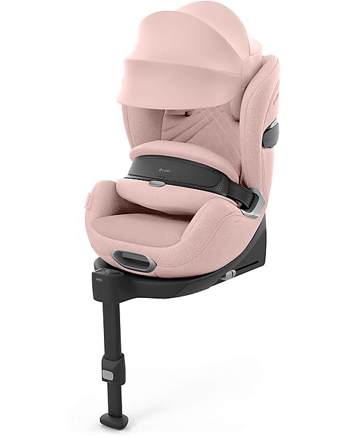 Cybex Seggiolino Auto Anoris T2 - i-Size Plus - Peach Pink/Light Pink - dai 15 Mesi ai 7 Anni Seggiolini Auto Gruppo 1/2/3