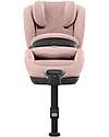 Cybex Seggiolino Auto Anoris T2 - i-Size Plus - Peach Pink/Light Pink - dai 15 Mesi ai 7 Anni Seggiolini Auto Gruppo 1/2/3