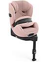 Cybex Seggiolino Auto Anoris T2 - i-Size Plus - Peach Pink/Light Pink - dai 15 Mesi ai 7 Anni Seggiolini Auto Gruppo 1/2/3