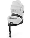 Cybex Seggiolino Auto Anoris T2 - i-Size Plus - Platinum White/Light Grey - dai 15 Mesi ai 7 Anni Seggiolini Auto Gruppo 1/2/3