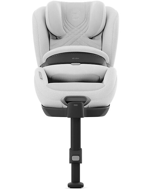 Cybex Seggiolino Auto Anoris T2 - i-Size Plus - Platinum White/Light Grey - dai 15 Mesi ai 7 Anni Seggiolini Auto Gruppo 1/2/3