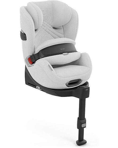 Cybex Seggiolino Auto Anoris T2 - i-Size Plus - Platinum White/Light Grey - dai 15 Mesi ai 7 Anni Seggiolini Auto Gruppo 1/2/3
