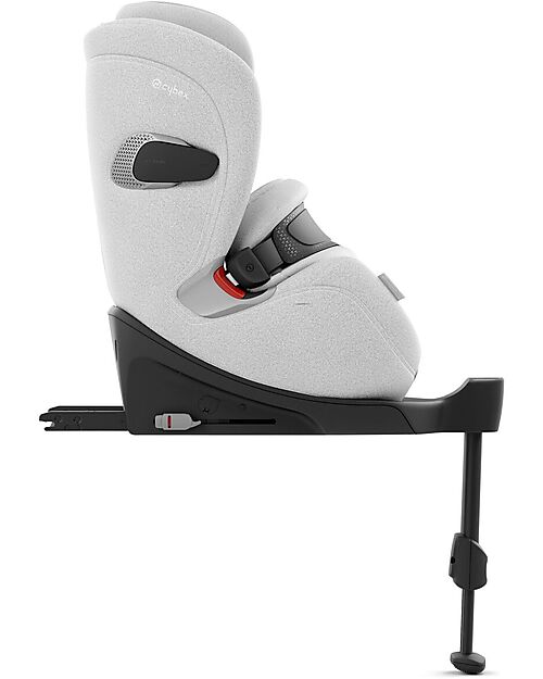 Cybex Seggiolino Auto Anoris T2 - i-Size Plus - Platinum White/Light Grey - dai 15 Mesi ai 7 Anni Seggiolini Auto Gruppo 1/2/3