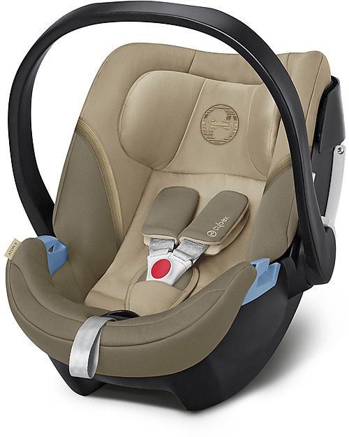 Cybex Seggiolino Auto Aton 5 - Classic Beige - Per Neonati o Prematuri Seggiolini Auto Gruppo 0+/1