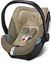 Cybex Seggiolino Auto Aton 5 - Classic Beige - Per Neonati o Prematuri Seggiolini Auto Gruppo 0+/1