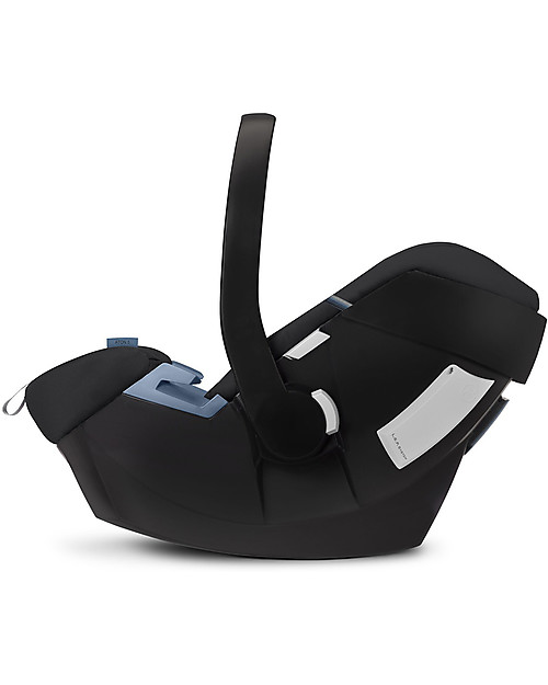 Cybex Seggiolino Auto Aton 5 - Deep Black - Per Neonati o Prematuri Seggiolini Auto Gruppo 0+/1