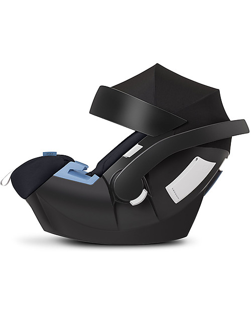 Cybex Seggiolino Auto Aton 5 - Granite Black - Per Neonati o Prematuri Seggiolini Auto Gruppo 0+/1