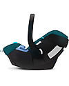 Cybex Seggiolino Auto Aton 5 - River Blue - Per Neonati o Prematuri Seggiolini Auto Gruppo 0+/1