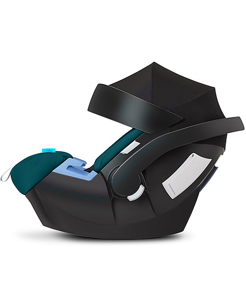 Cybex Seggiolino Auto Aton 5 - River Blue - Per Neonati o Prematuri Seggiolini Auto Gruppo 0+/1