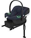 Cybex Seggiolino Auto Aton B2 i-Size -  Bay Blue  - Base  One Inclusa! Seggiolini Auto Gruppo 0+/1