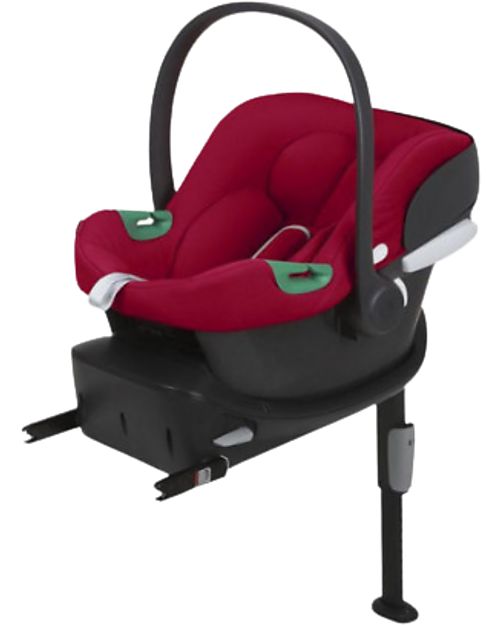 Cybex Seggiolino Auto Aton B2 i-Size -  Dynamic Red - Base  One Inclusa! Seggiolini Auto Gruppo 0+/1