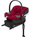Cybex Seggiolino Auto Aton B2 i-Size -  Dynamic Red - Base  One Inclusa! Seggiolini Auto Gruppo 0+/1
