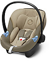 Cybex Seggiolino Auto Aton M i-Size - Classic Beige - Sicuro dalla Nascita Seggiolini Auto Gruppo 0+/1