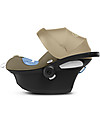 Cybex Seggiolino Auto Aton M i-Size - Classic Beige - Sicuro dalla Nascita Seggiolini Auto Gruppo 0+/1