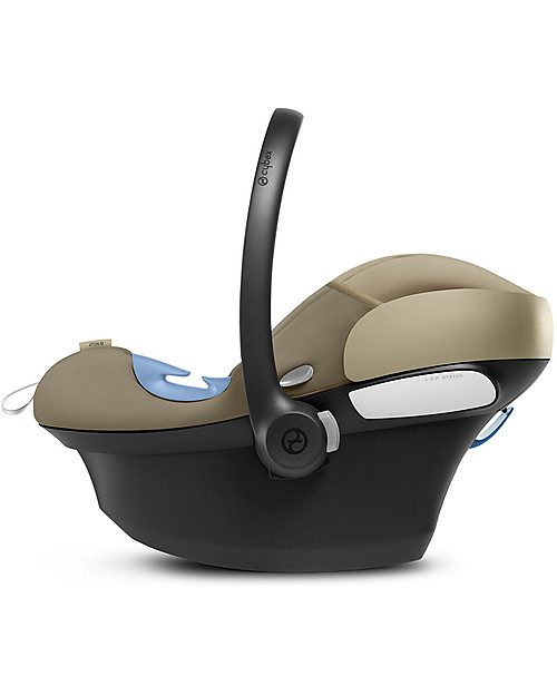 Cybex Seggiolino Auto Aton M i-Size - Classic Beige - Sicuro dalla Nascita Seggiolini Auto Gruppo 0+/1