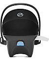 Cybex Seggiolino Auto Aton M i-Size - Deep Black - Sicuro dalla Nascita Seggiolini Auto Gruppo 0+/1