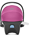 Cybex Seggiolino Auto Aton M i-Size - Magnolia Pink - Sicuro dalla Nascita Seggiolini Auto Gruppo 0+/1