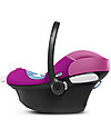 Cybex Seggiolino Auto Aton M i-Size - Magnolia Pink - Sicuro dalla Nascita Seggiolini Auto Gruppo 0+/1