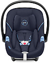 Cybex Seggiolino Auto Aton M i-Size - Navy Blue - Sicuro dalla Nascita Seggiolini Auto Gruppo 0+/1