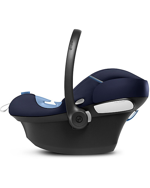 Cybex Seggiolino Auto Aton M i-Size - Navy Blue - Sicuro dalla Nascita Seggiolini Auto Gruppo 0+/1