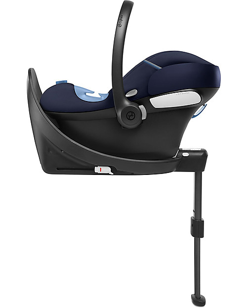 Cybex Seggiolino Auto Aton M i-Size - Navy Blue - Sicuro dalla Nascita Seggiolini Auto Gruppo 0+/1