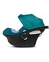 Cybex Seggiolino Auto Aton M i-Size - River Blue - Sicuro dalla Nascita Seggiolini Auto Gruppo 0+/1