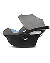 Cybex Seggiolino Auto Aton M i-Size - Soho Grey - Sicuro dalla Nascita Seggiolini Auto Gruppo 0+/1