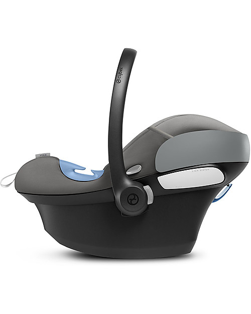 Cybex Seggiolino Auto Aton M i-Size - Soho Grey - Sicuro dalla Nascita Seggiolini Auto Gruppo 0+/1