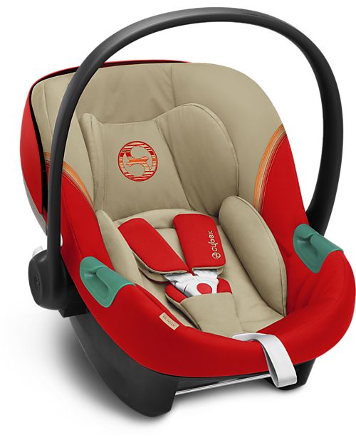 Cybex Seggiolino Auto Aton S2 I-Size - Autumn Gold - Gruppo 0+ Seggiolini Auto Gruppo 0+/1